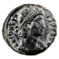Nummus - Constans I FEL TEMP REPARATIO, Thessalonica