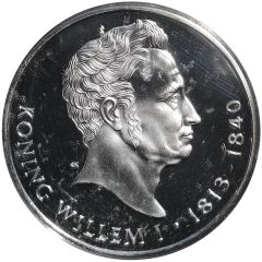 Medal - 200 Jaar Koninkrijk 09 - Koning Willem I