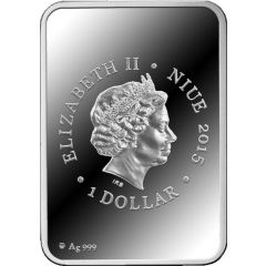 1 Dollar - Elizabeth II David and Goliath