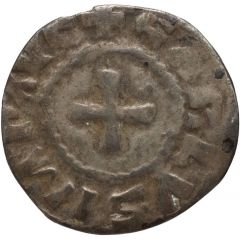 Obol - Charles II as emperor, Nevers mint