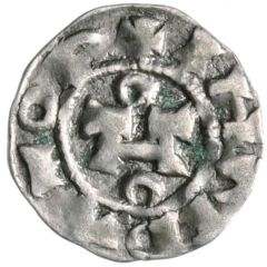 Denier - Otto I as emperor, Lucca mint