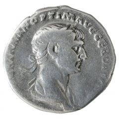 Denarius - Trajan P M TR P COS VI P P S P Q R, Felicitas