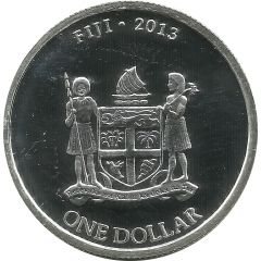 1 Dollar `Taku Turtle` Silver Bullion