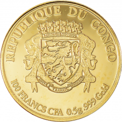 100 Francs CFA American Silver Eagle
