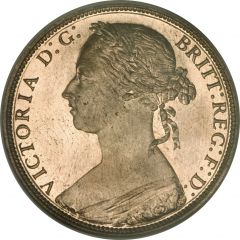 1 Penny - Victoria 2nd portrait, 2nd type