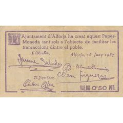 50 Céntimos Alforja