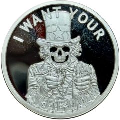 1 Ounce - Silver Shield Uncle Fear