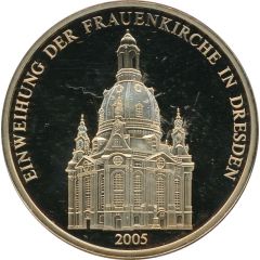 Token - 60 Jahre Bundesrepublik Deutschland Frauenkirche in Dresden