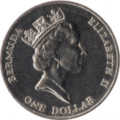 1 Dollar - Elizabeth II 90th Birthday Queen Mother