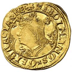 1 Ducat - Ferdinandus II lion and SS