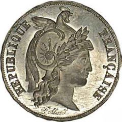 20 Francs pattern of Alard