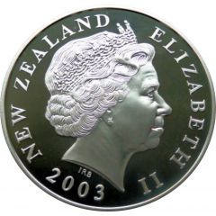 1 Dollar - Elizabeth II 4th Portrait, March of the Oliphants