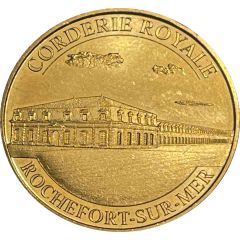 Monnaie de Paris Tourist Token - Rochefort-sur-Mer Corderie Royale