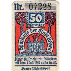 50 Pfennig Sparkasse