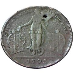 1/2 Penny Middlesex - Richardson`s / Fortune