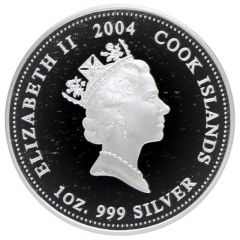 1 Dollar - Elizabeth II Hello Kitty