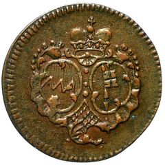 1/2 Pfenning - Adam Frederick of Seinsheim