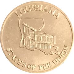 Token - Shell’s States of the Union Coin Game, Version 2 Louisiana / New Jersey