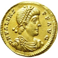 Solidus - Valens VICTORIA AVGG, Treveri