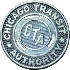 Token - Chicago Transit Authority Chicago, Illinois