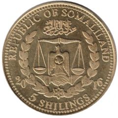 5 Shillings Felis Concolor
