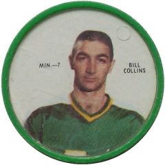 Token - Shirriff Hockey Player MIN.-7, Bill Collins