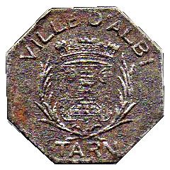 5 Centimes - Ville d`Albi [Tarn]