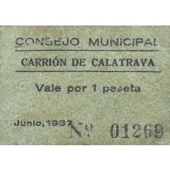 1 Peseta Carrión de Calatrava