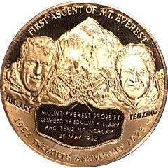 Medal - Hillary and Tenzing