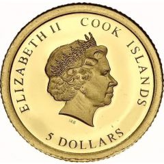 5 Dollars - Elizabeth II German Reunification