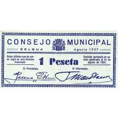 1 Peseta Selgua