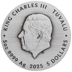 5 Dollars - Charles III Unicorn