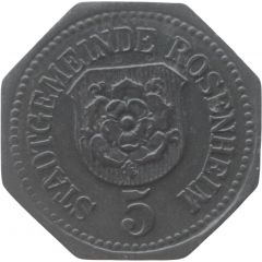 5 Pfennig - Rosenheim