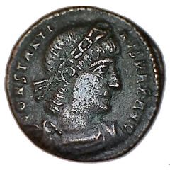Nummus - Constantinus I GLORIA EXERCITVS, Cyzicus