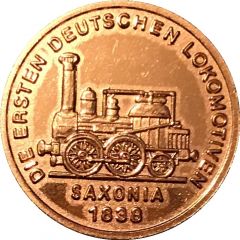 150 years of German Railroads Saxonia 1838