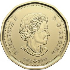 1 Dollar In the name of Elizabeth II, Loon