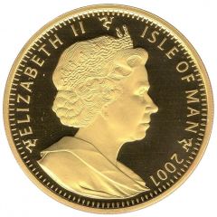 1 Crown - Elizabeth II Queen Mother - Birth of Prince Charles, gold clad silver