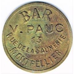 10 Centimes - Bar V. Pauc Montpellier
