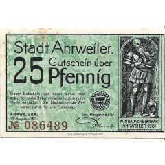 25 Pfennig green issue