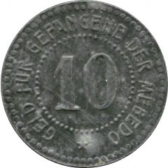 10 Pfennig - Dobruschka Geld für Gefangene der Mebedo