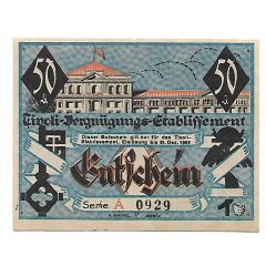 50 Pfennig Tivoli-Vergnügungs-Etablissement