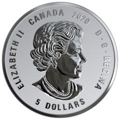5 Dollars - Elizabeth II August