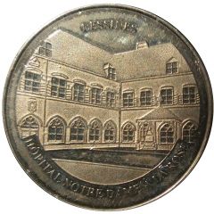 Belgian Heritage Collectors Coin - Lessines Hôpital Notre-Dame À la Rose