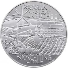 500 Schilling Austrian Hill Country