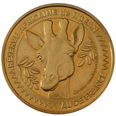 réserve africaine de Sigean tête de girafe