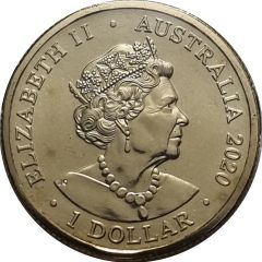1 Dollar - Elizabeth II 6th Portrait - QANTAS, The Jet Age - Boeing 707