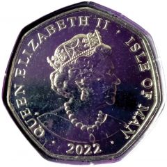 50 Pence - Elizabeth II Platinum Jubilee - Long to Reign