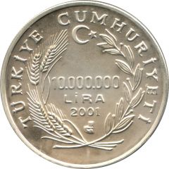 10 000 000 Lira 2000 Olympics