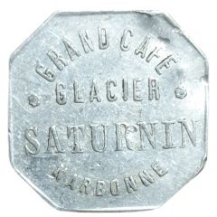 10 Centimes - Grand Café Glacier Saturnin Narbonne
