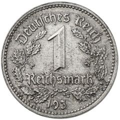 1 Reichsmark Pattern